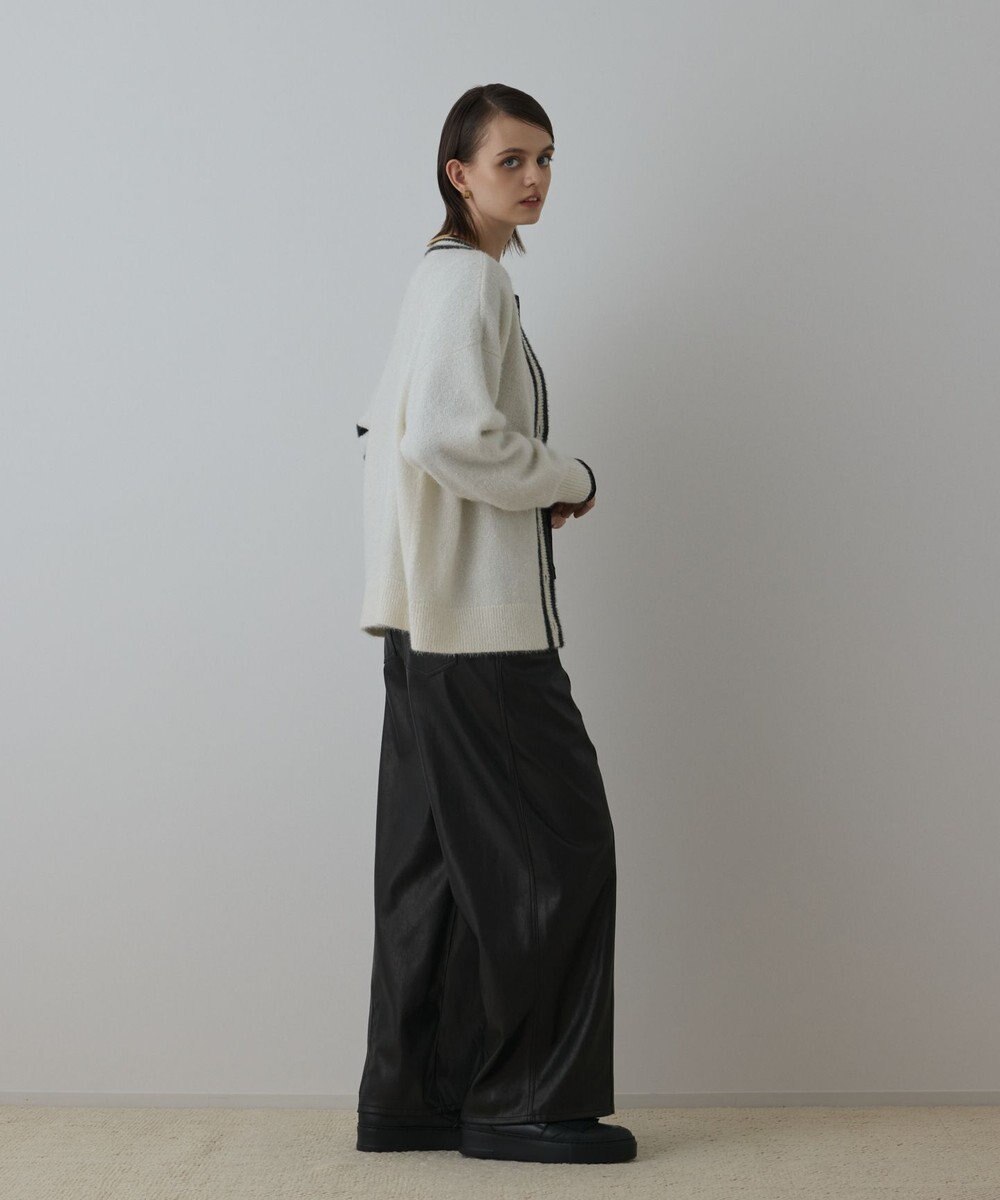 GRACE CONTINENTAL グリッターニットカーディガン 