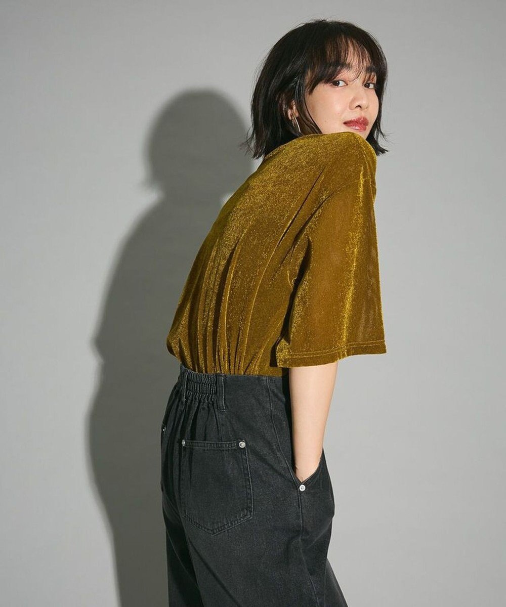 Green Parks シアーベロアプルオーバー 