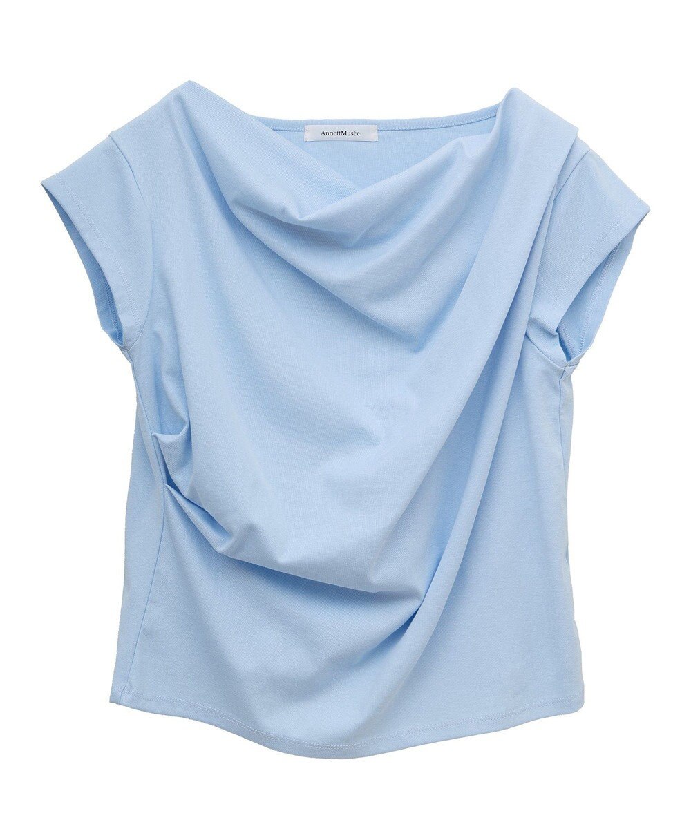 Green Parks ドレープオフショルフレンチ袖Ｔシャツ 