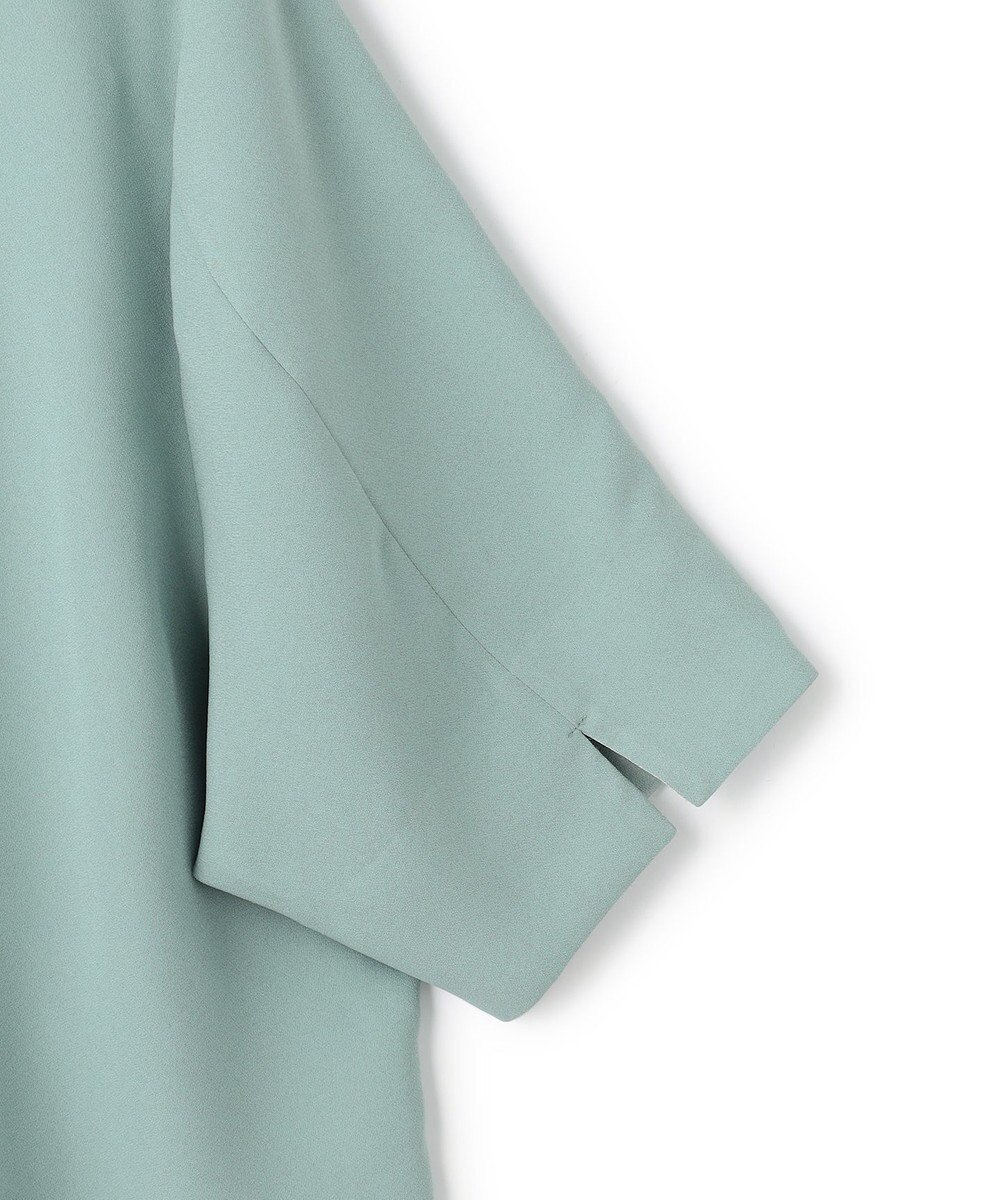 ICB 【先行予約】 FluidBackSatin ハーフスリーブジャケット 