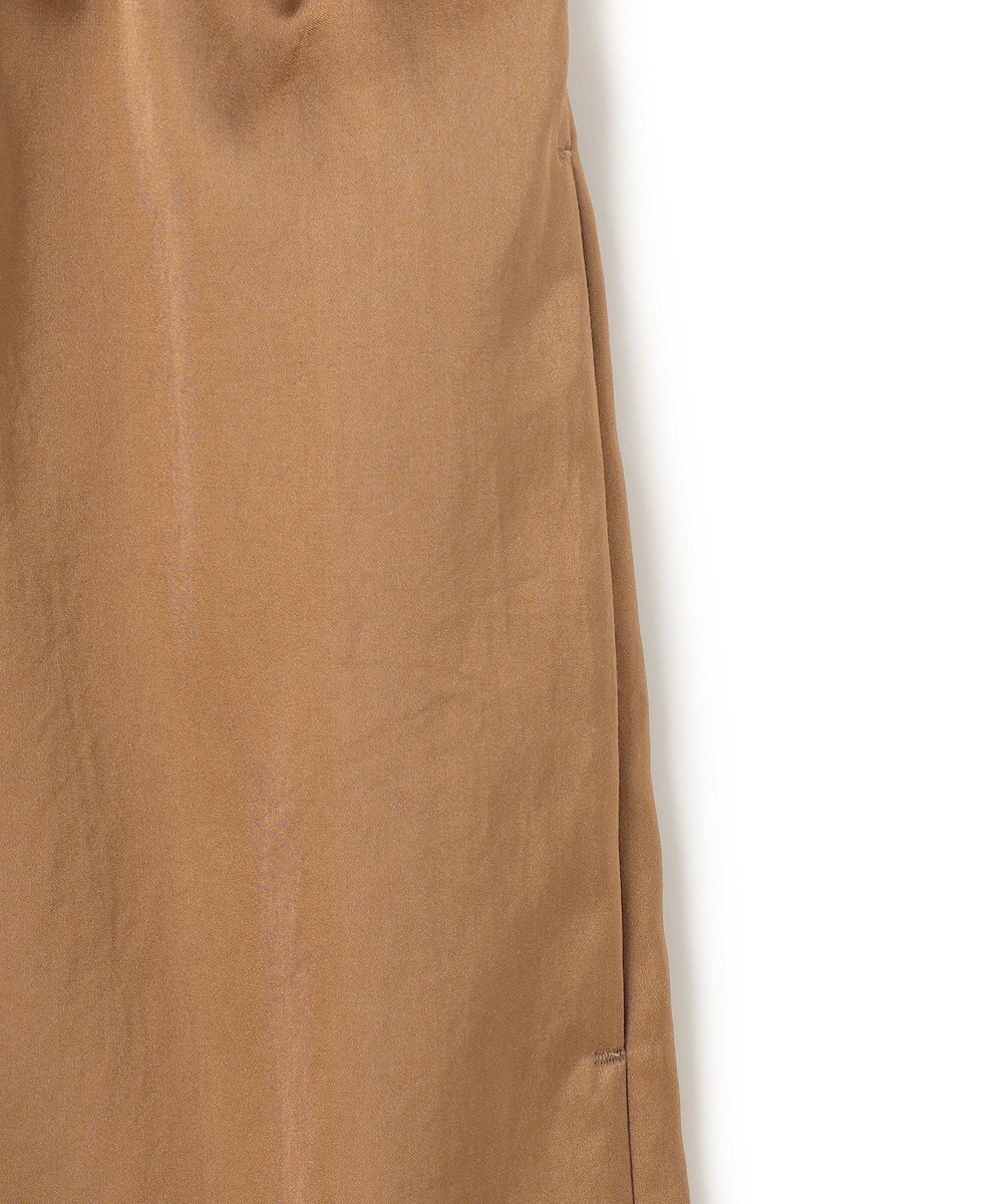 23区 【接触冷感/洗える】ヴィンテージソフトサテン サスペンダー パンツ 