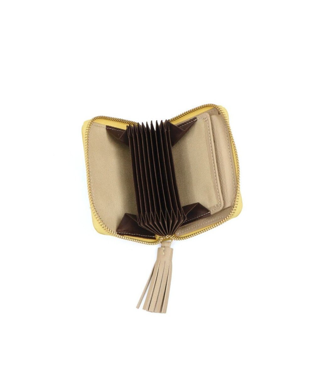 UNBILLION ペルケ perche / ドット型押し・ジャバラカードウォレット 