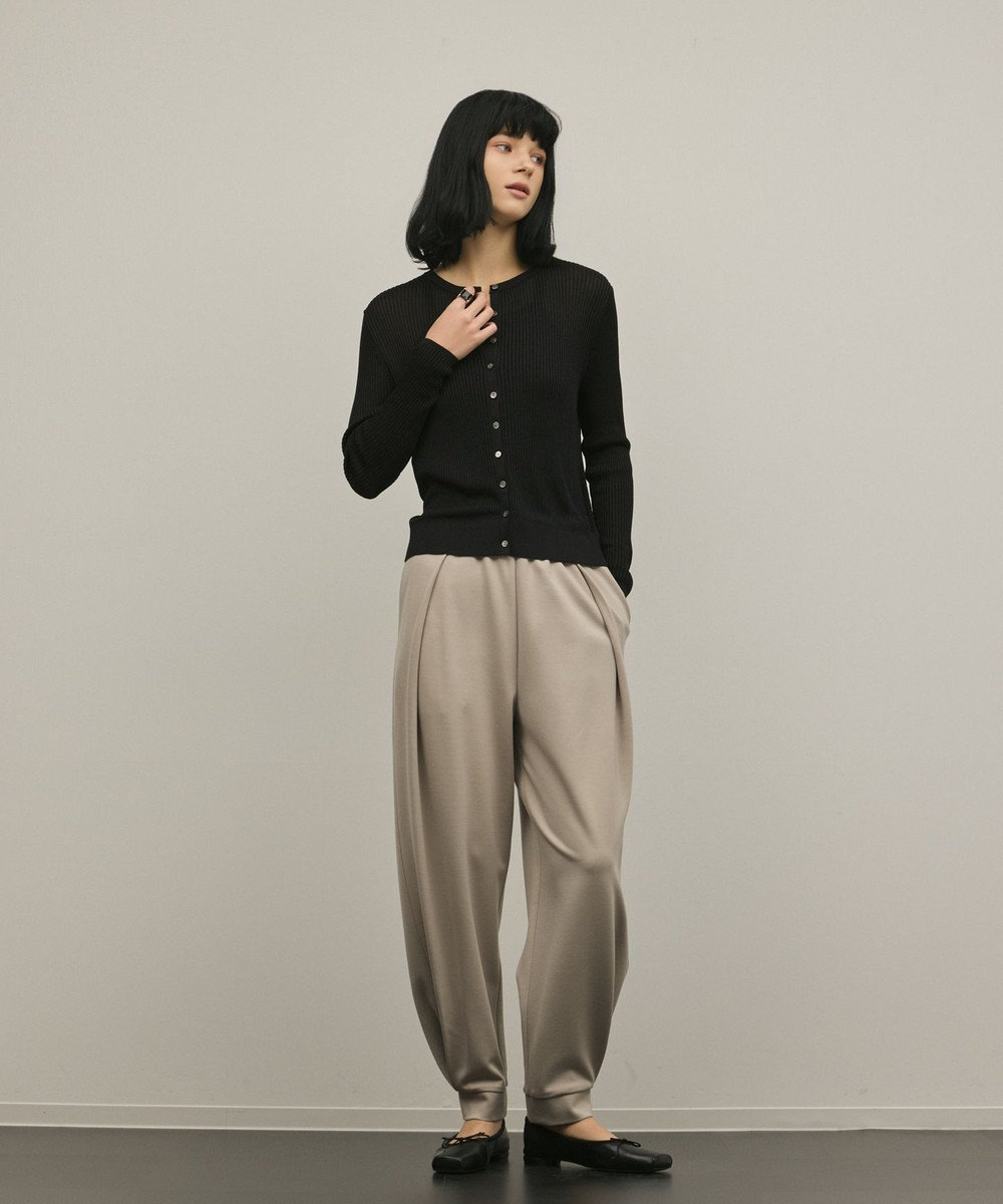 GRACE CONTINENTAL ポンチイージーパンツ 