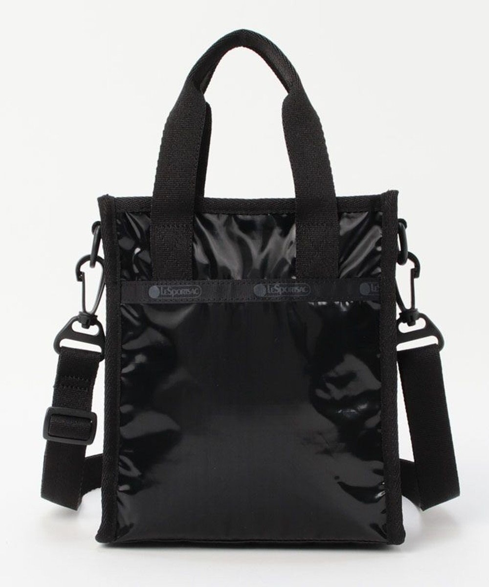 LeSportsac MINI N/S TOTE/ブラックシャイン 