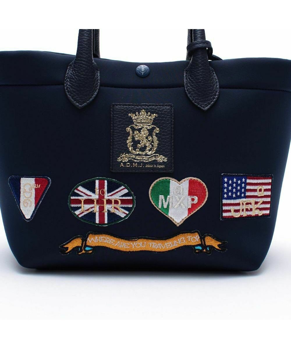 A.D.M.J. 【魔法の様に軽い】マジックライト/フラッグワッペントート21cm(Dカン付) 