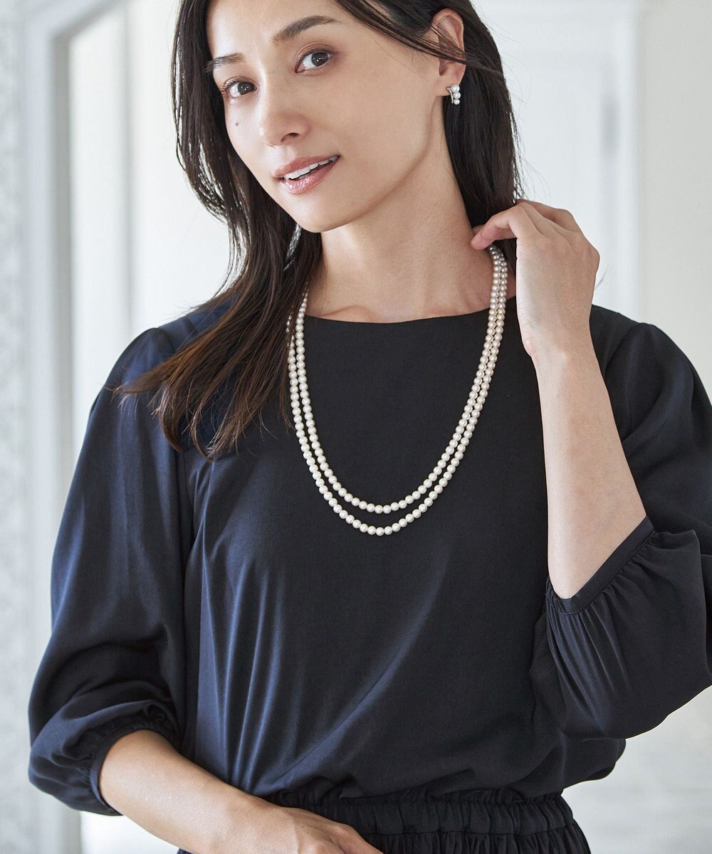 ANY 【2セット】【3WAY】パールブローチセットネックレス 