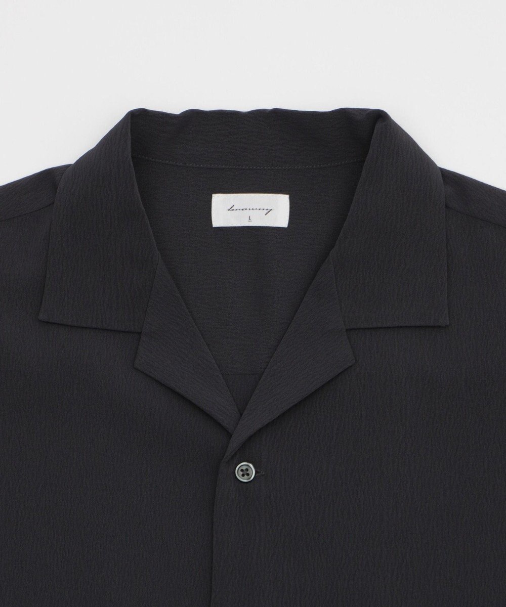 WEGO クレープオープンカラーシャツ（SS） 