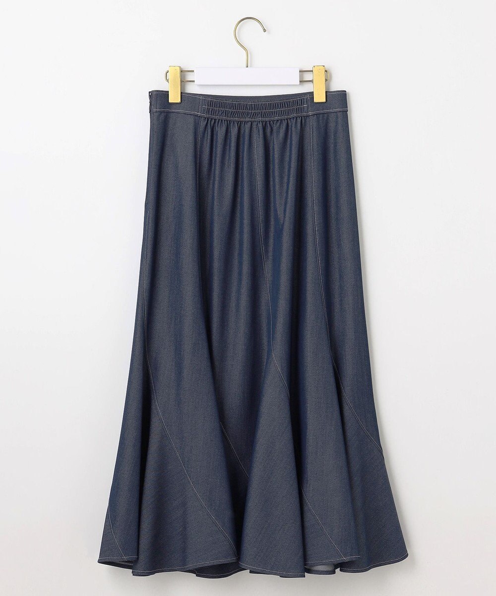 ANY SIS S 【洗える】デニムライクエスカルゴ スカート 