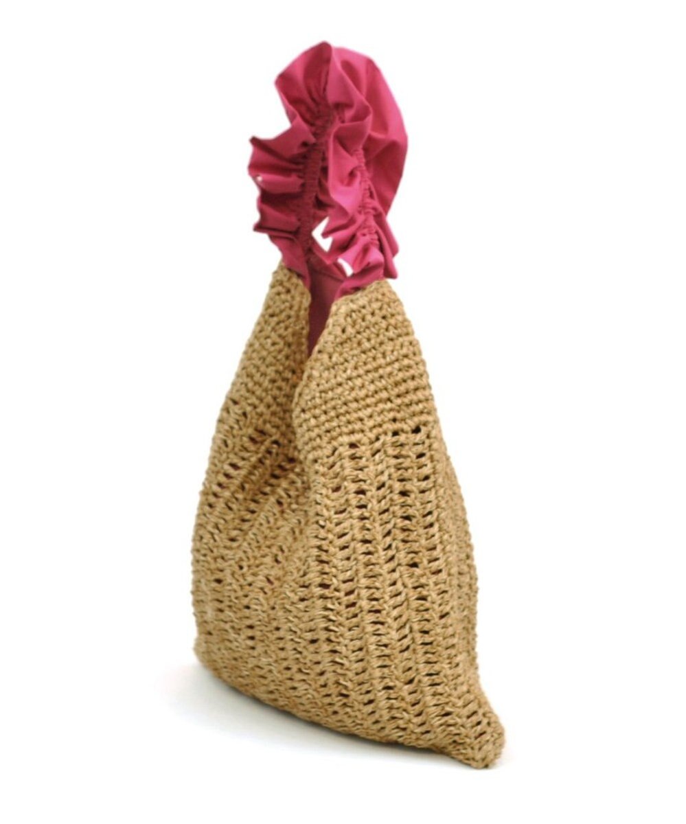 UNBILLION cachecache フリルワンハンドルペーパー手編みトート 