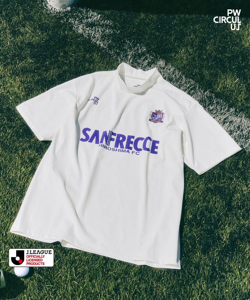 PW CIRCULUS 【UNISEX】J.LEAGUE モックネック J1所属の20クラブコラボ ゴルフ 