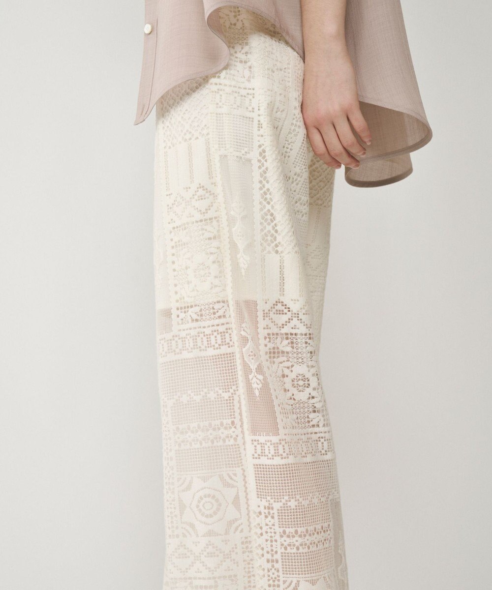 GRACE CONTINENTAL キカレースイージーパンツ 