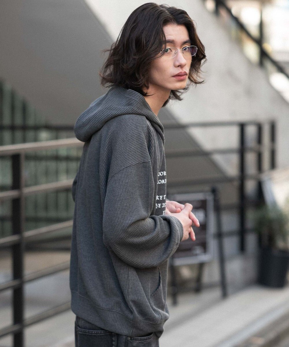 WEGO 【ユニセックス着用ITEM】メッシュZIPパーカー 