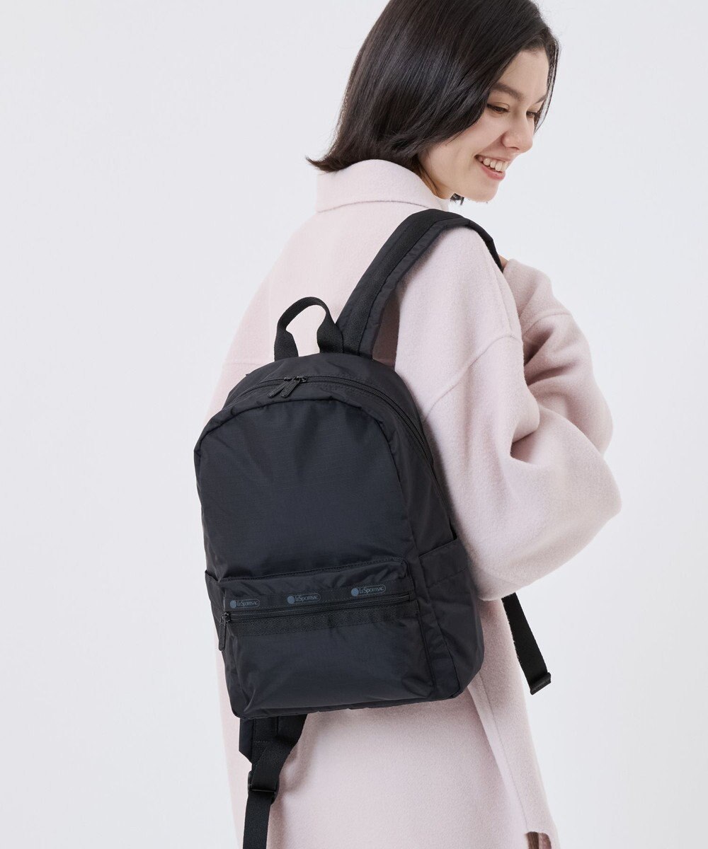 LeSportsac SM EVERYDAY BACKPACK/リサイクルドブラックJP 