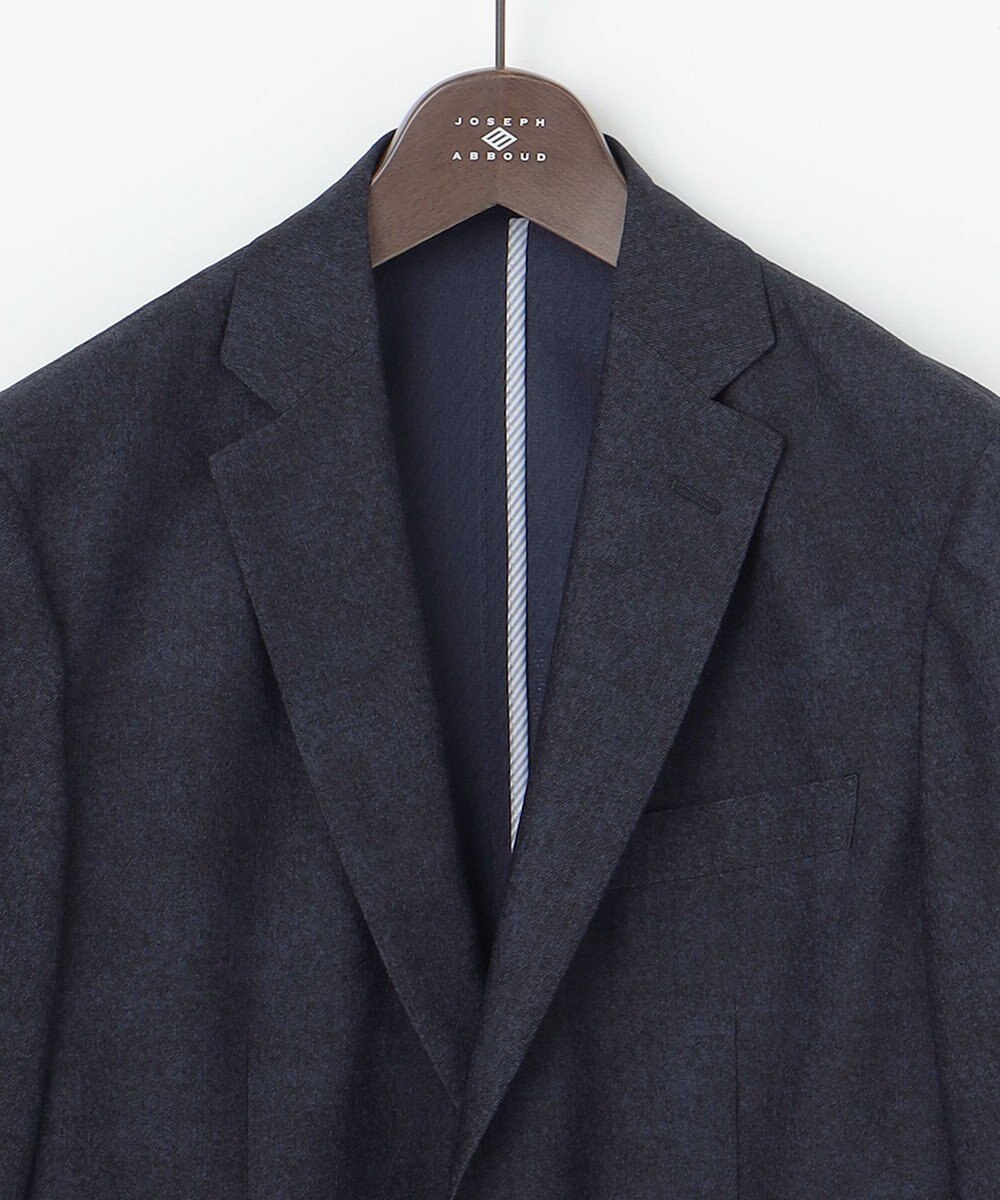 JOSEPH ABBOUD 【キングサイズ・洗える/速乾/防しわ/軽量/ストレッチ/JAPANファブリック】コンフォータブルレース ジャケット 