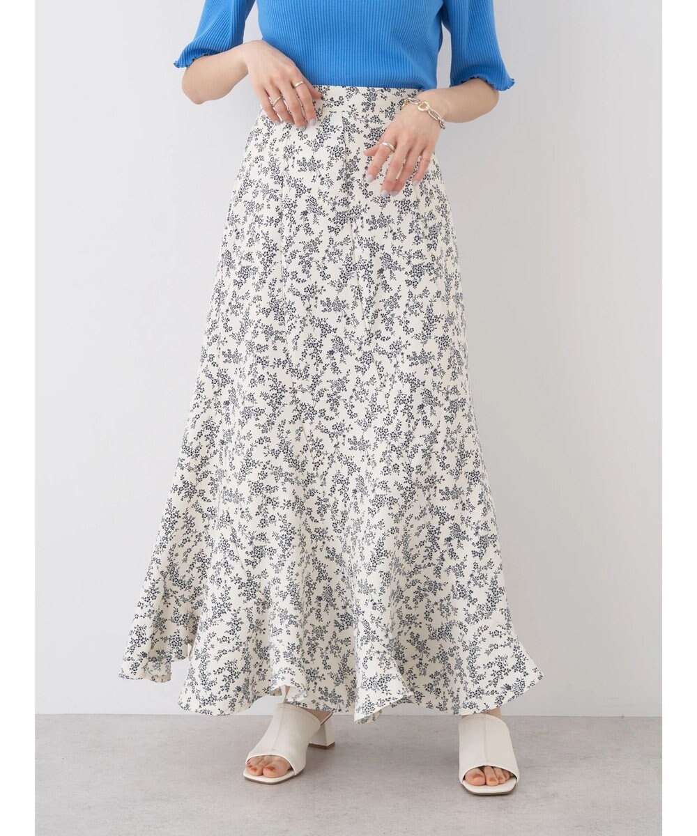 earth music&ecology エアリーエスカルゴスカート 