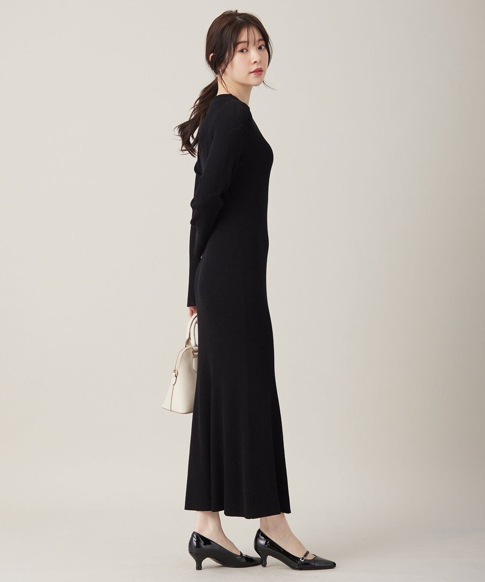 ANY SIS 【2SET】シャギー ニット × ワンピース セット 