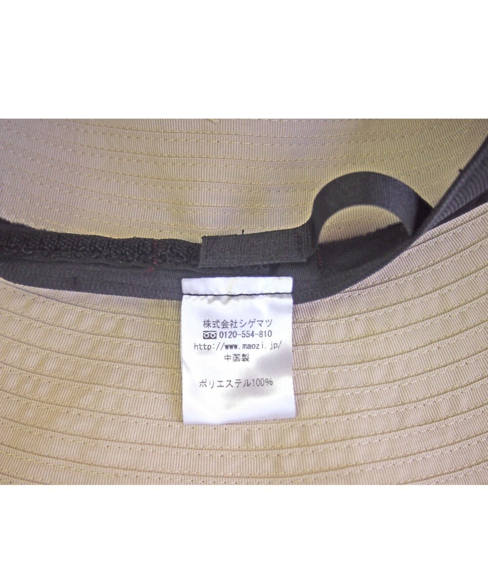 ATRENA 段折りブレード リボンつきキャペリン 