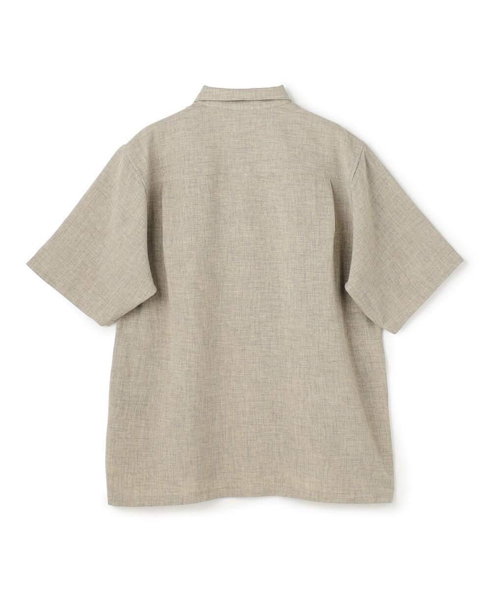 UNFILO MENS リネンライク シャツ 