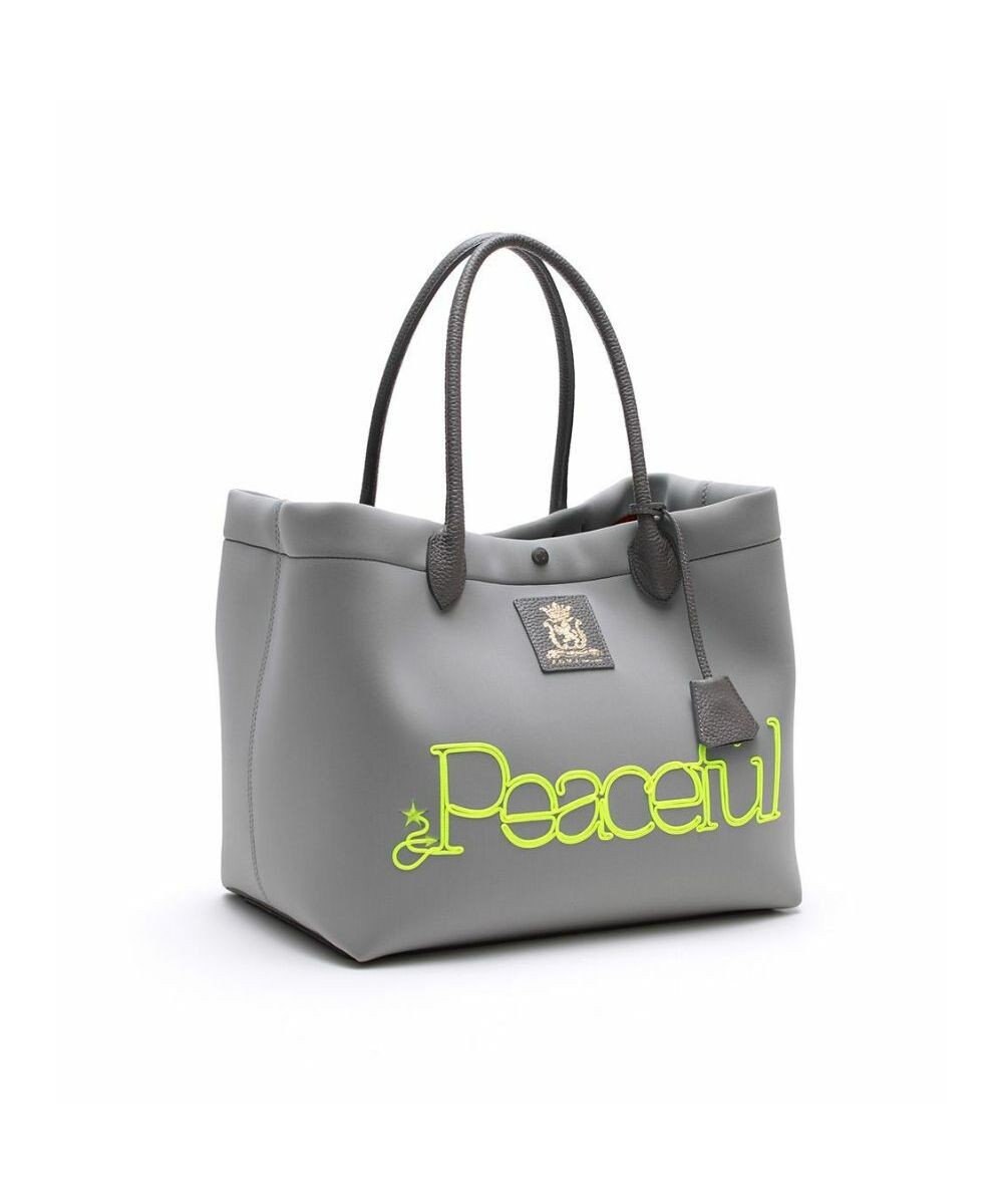 A.D.M.J. 【魔法の様に軽い】マジックライト/コード刺しゅうキューブトート34cm 