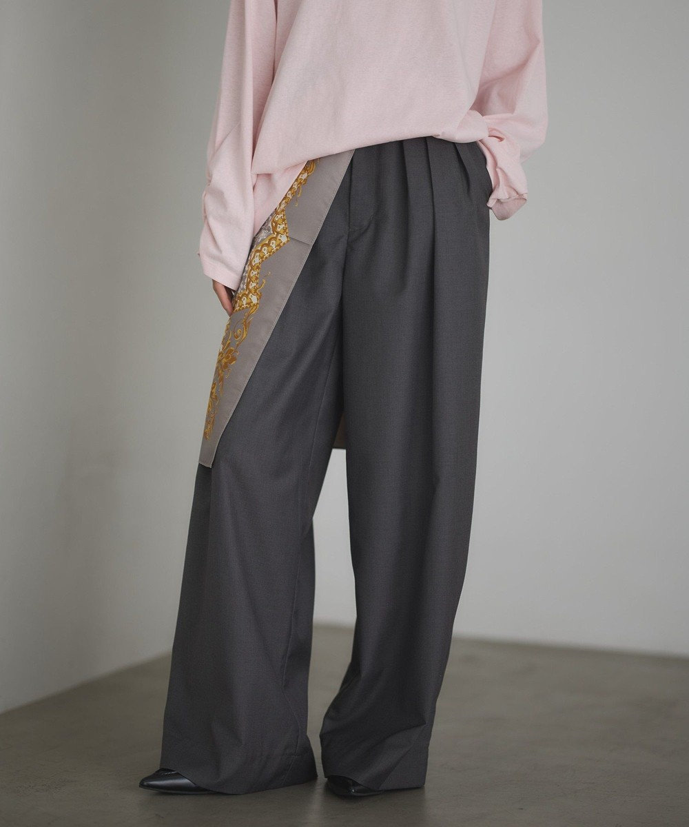 CRAFT STANDARD BOUTIQUE ３タックワイドスラックス 