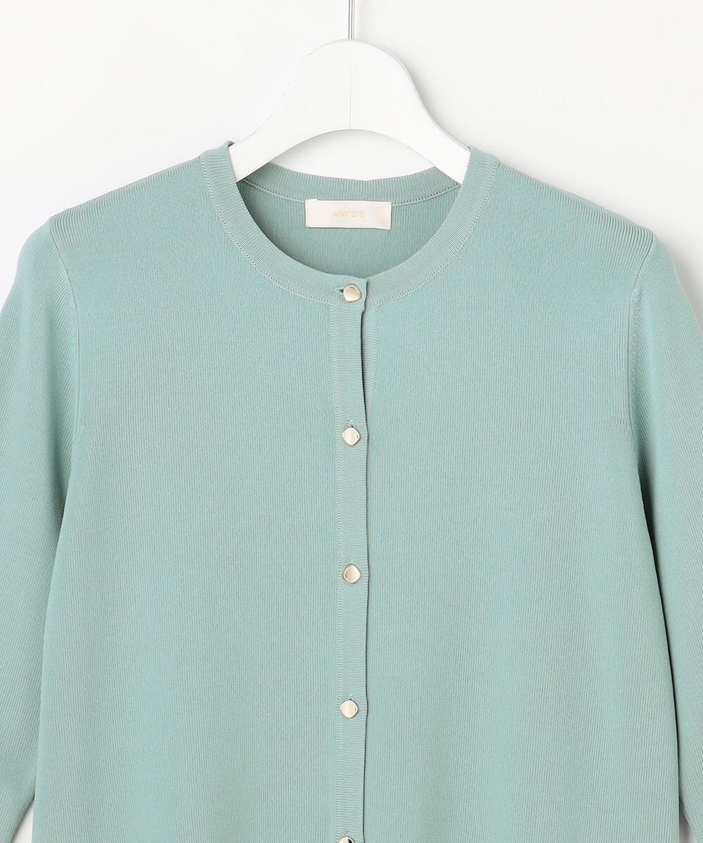 ANY SIS S 【アイスタッチ】ハーフスリーブ カーディガン 
