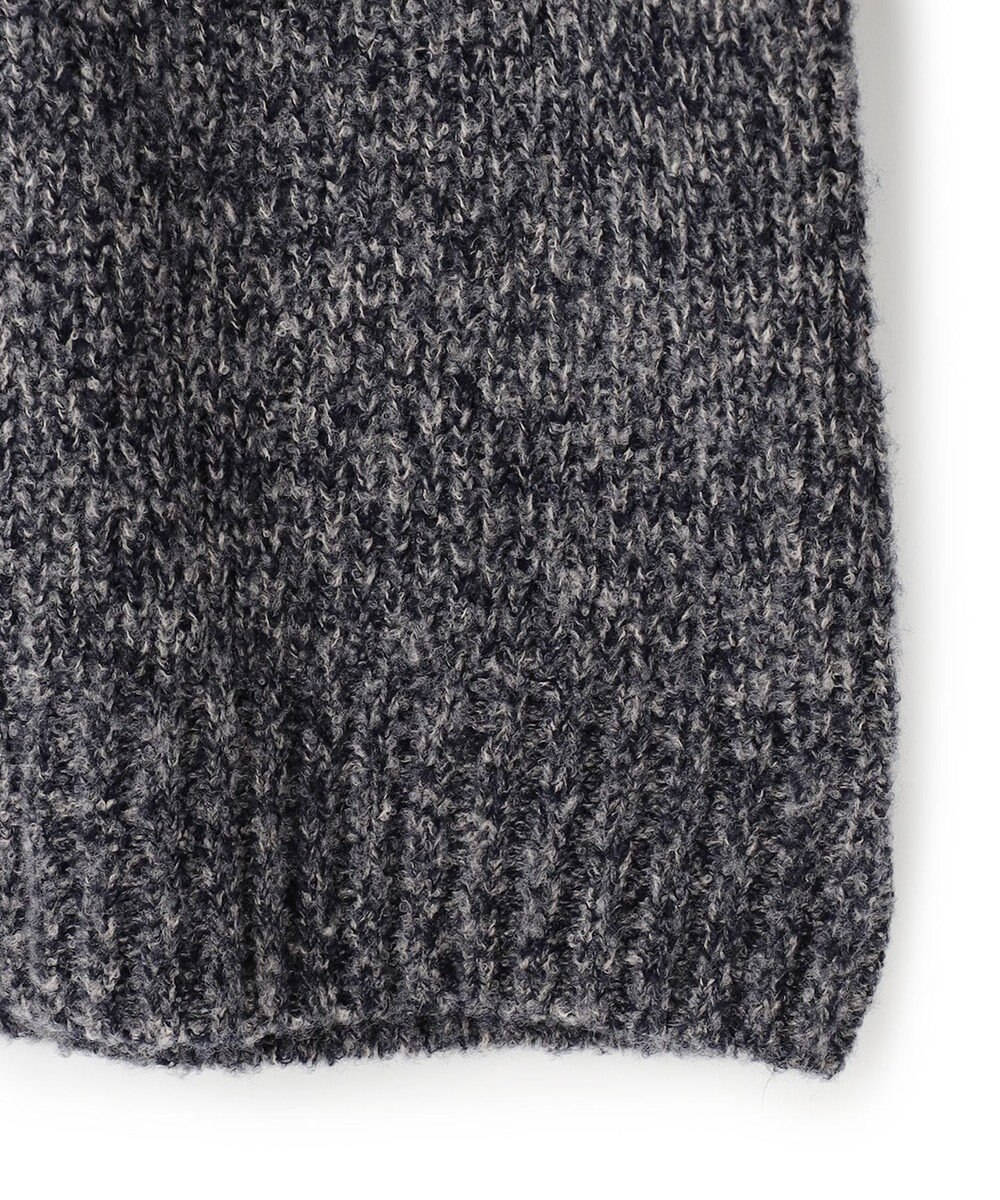 JOSEPH HOMME エクストラファインブークレ　タートルネックニット 