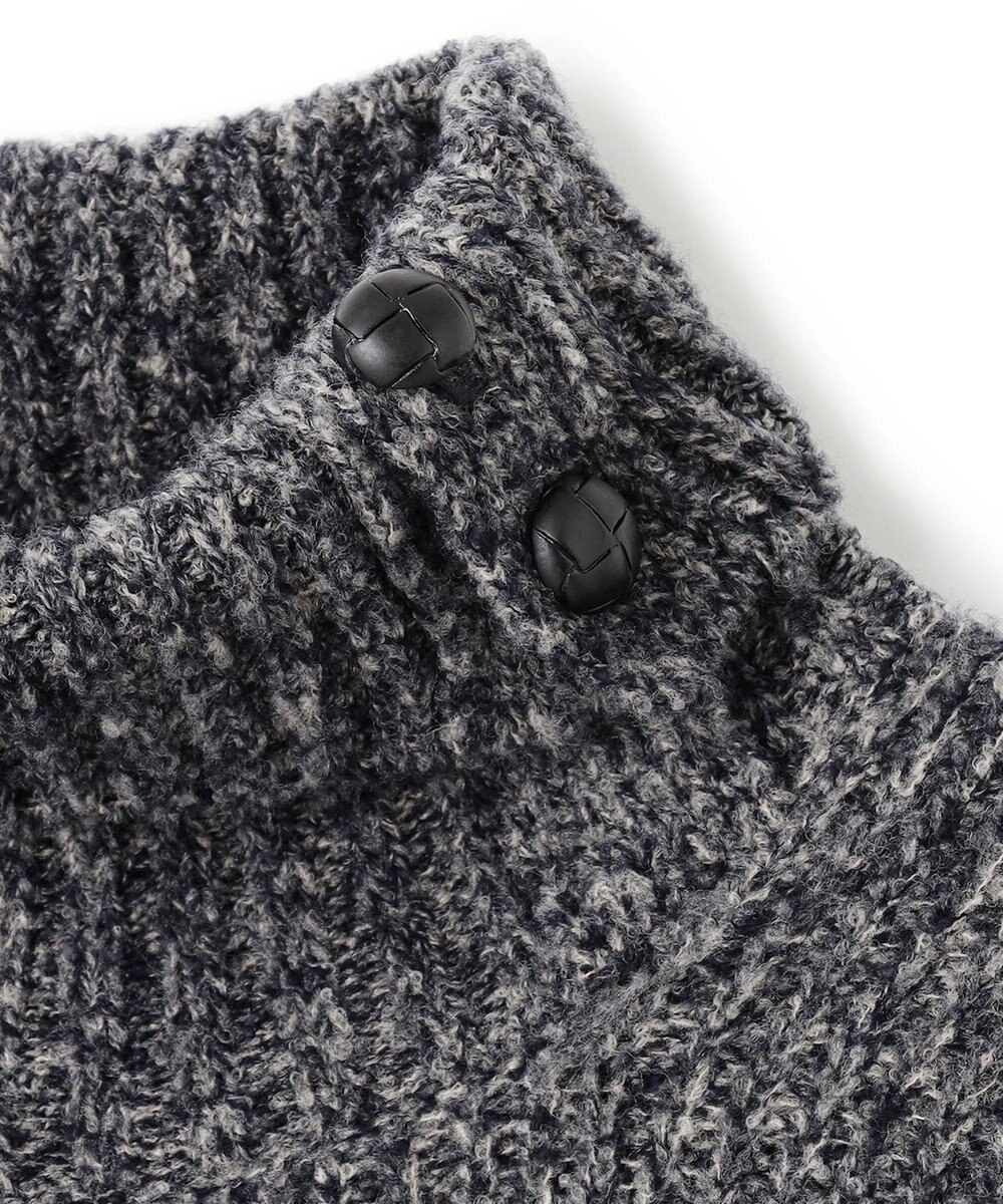 JOSEPH HOMME エクストラファインブークレ　タートルネックニット 