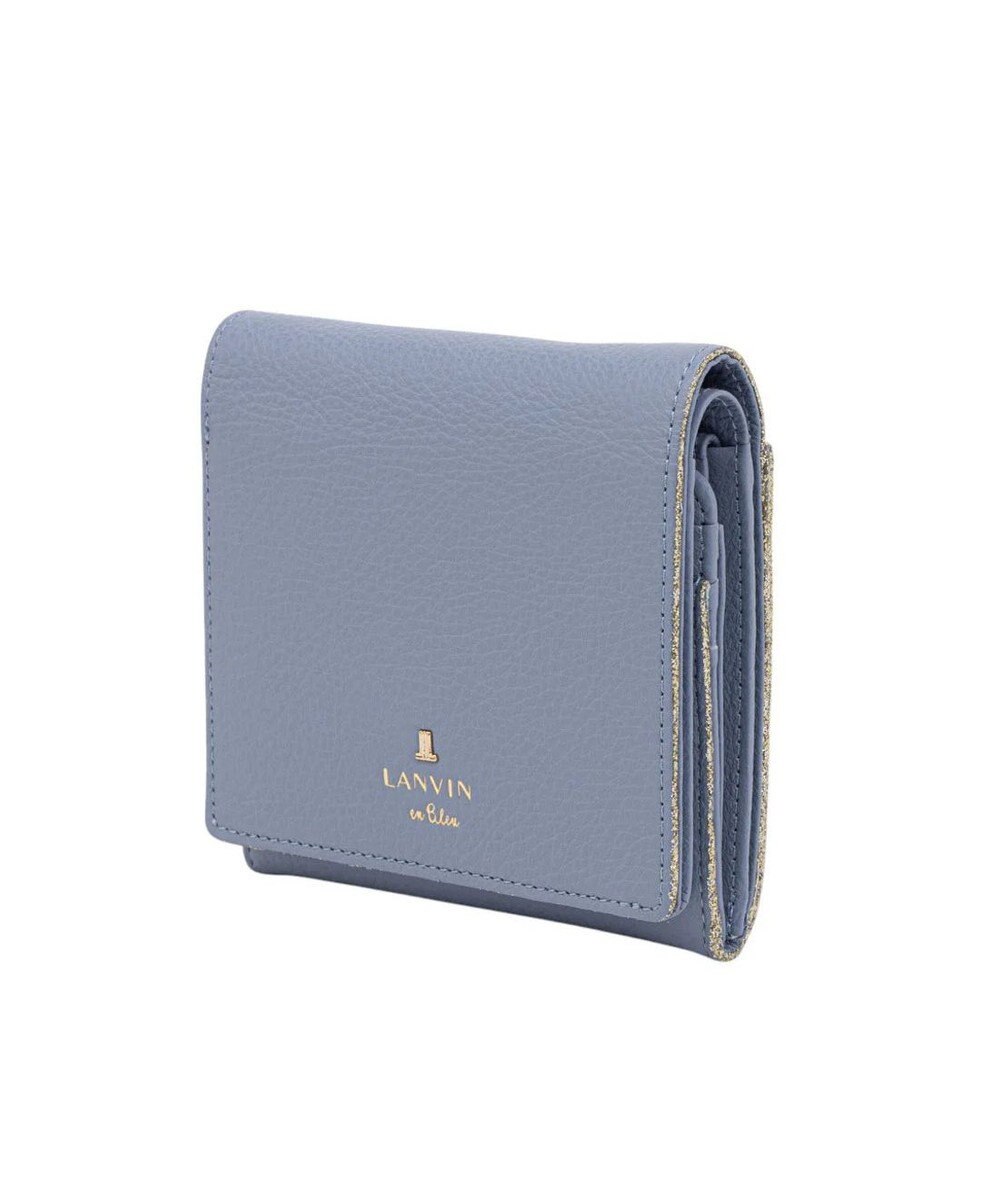 LANVIN en Bleu メラニー 二つ折りBOX財布 