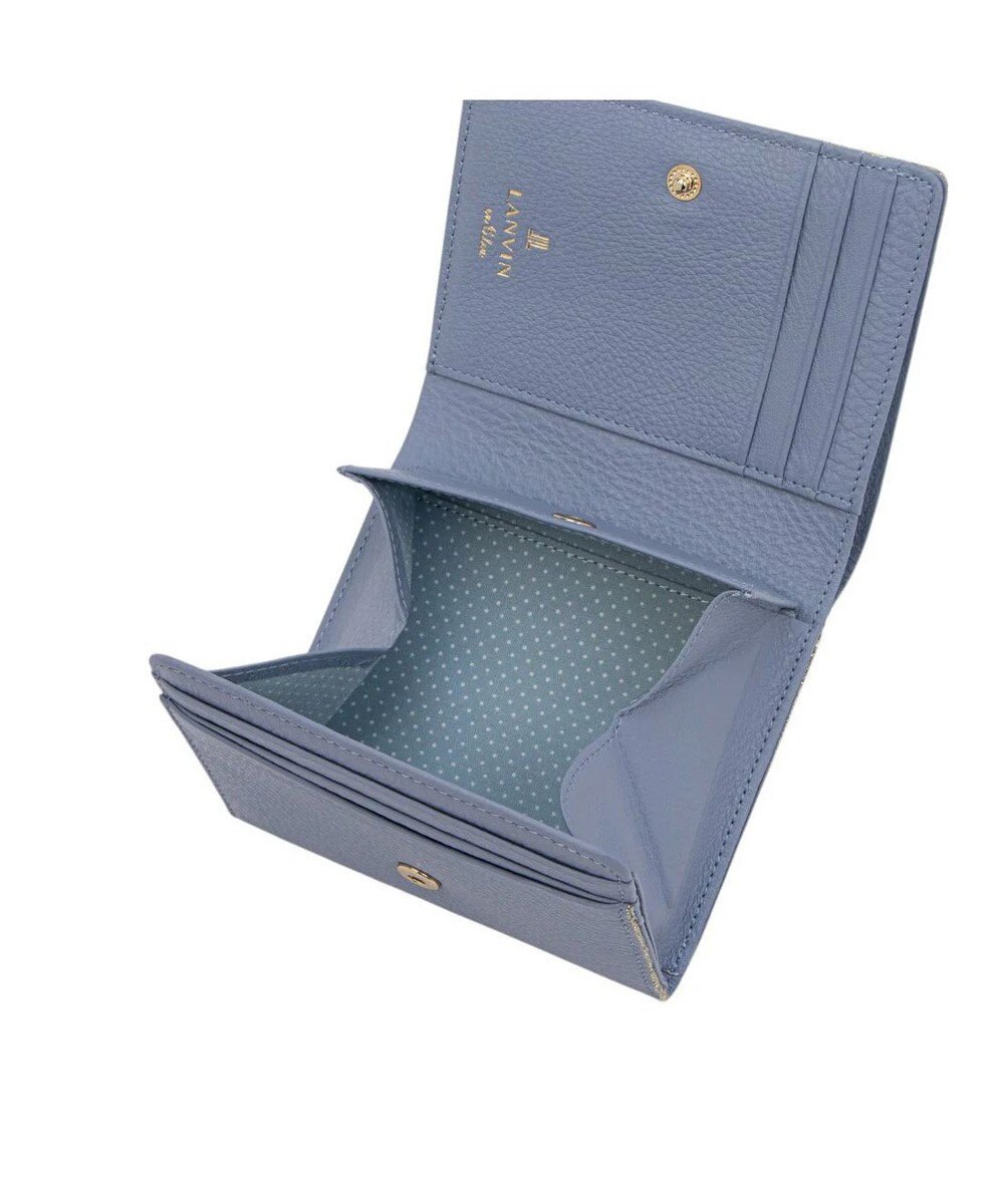 LANVIN en Bleu メラニー 二つ折りBOX財布 