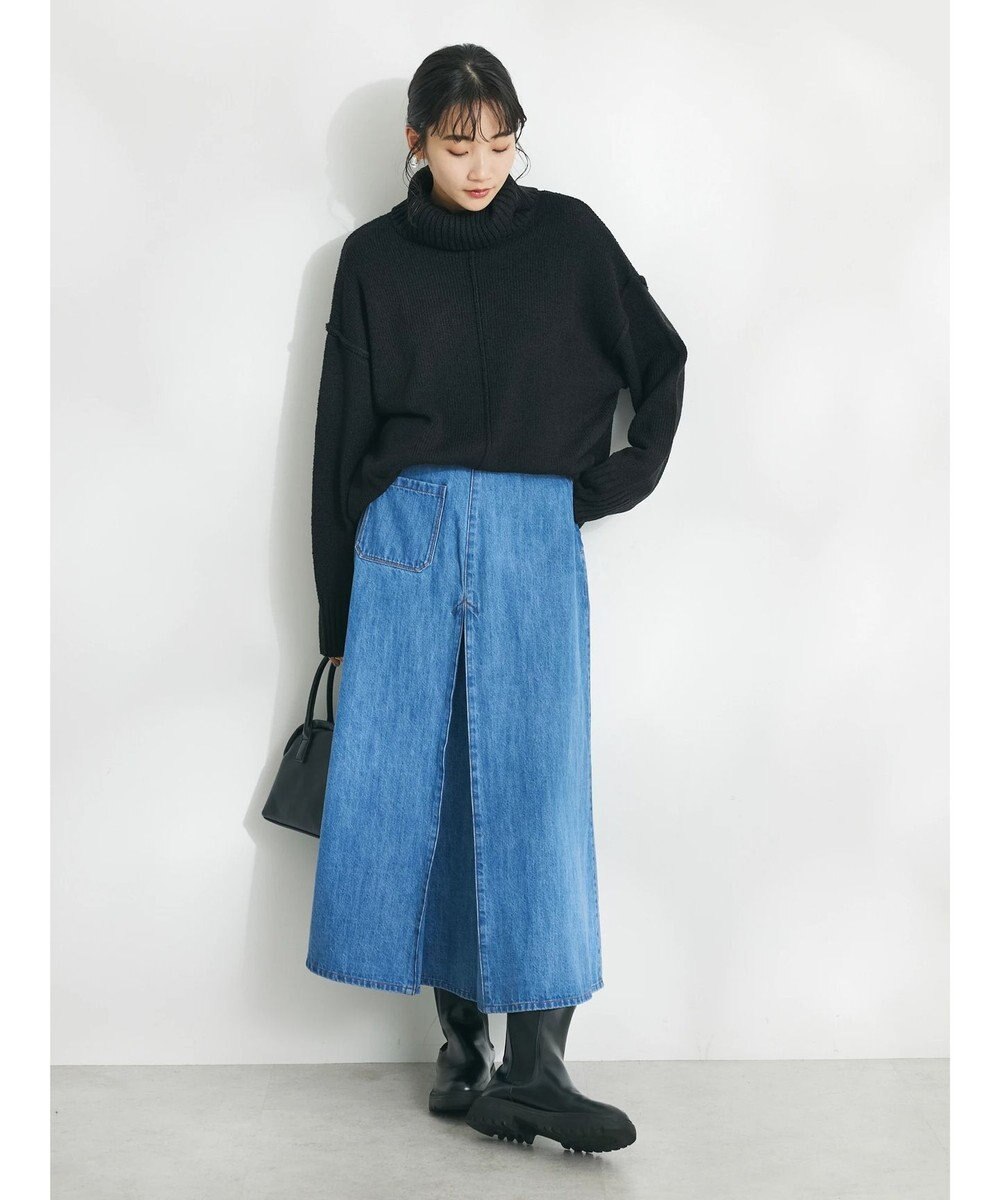 CRAFT STANDARD BOUTIQUE Ａライン４ＷＡＹデニムスカート 