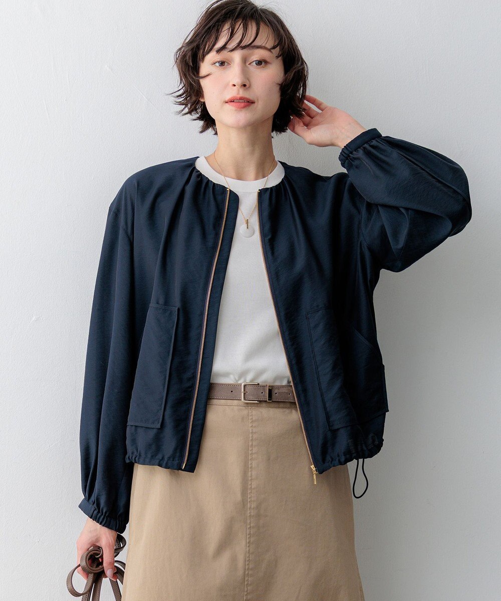 23区 【先行予約】シアータンブラー ダブルポケット ブルゾン 