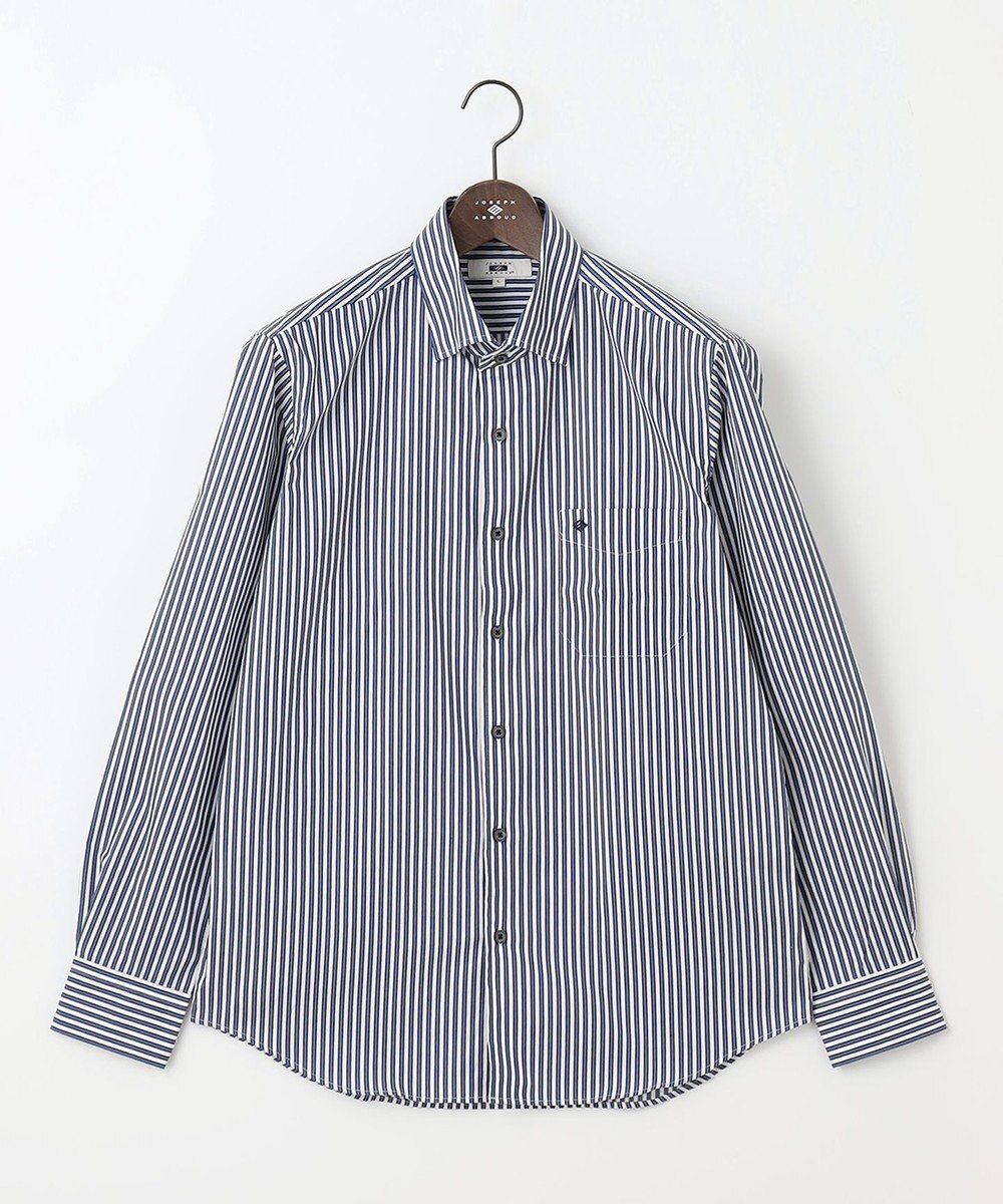 JOSEPH ABBOUD スト レッチストライプシャツ 