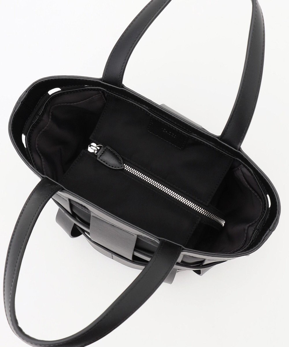 Y'SACCS 【リサイクルレザー】メッシュかごバッグ　small 