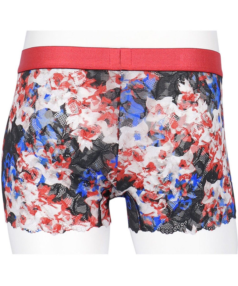 WACOAL MEN WACOAL MEN 【レースボクサー】 ボクサーパンツ フロント快適グラマラス 通気性 スカラ始末(裾部分) 前閉じ レース 下着 メンズ WT3826 /ワコールメン 