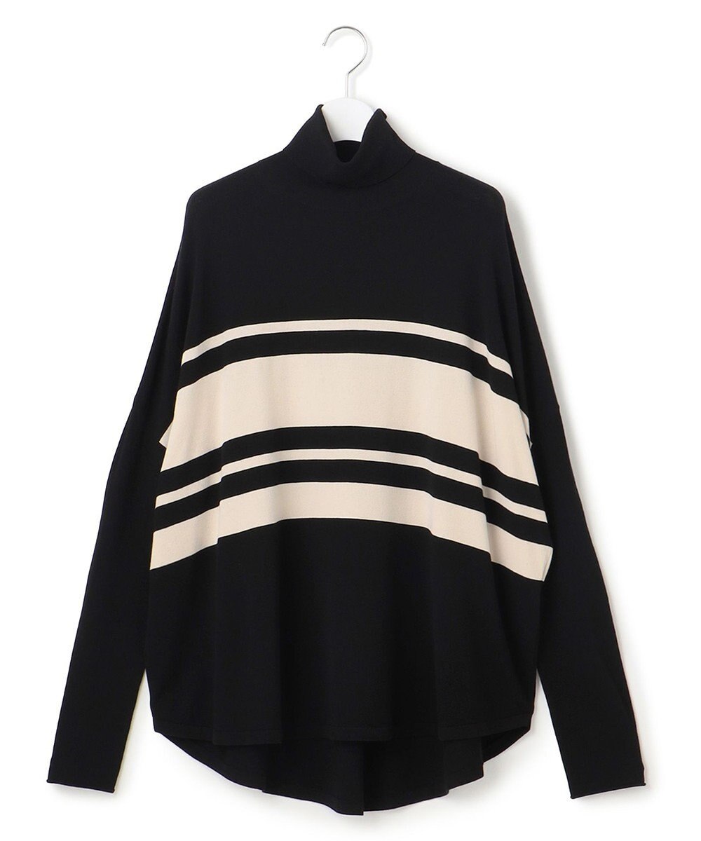ICB L 【新色追加・WEB限定カラーあり】 ヴィスコースワイド タートルネックプルオーバー 
