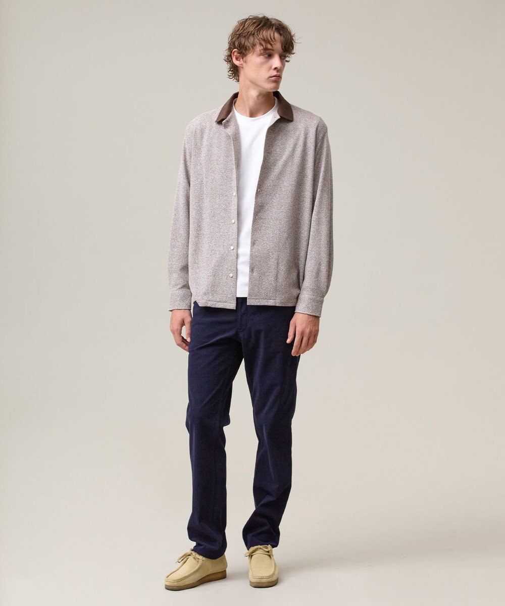 J.PRESS MEN オンでもオフでも品よく快適に【UVカット / 接触冷感 / 吸水速乾】【J.PRESS PREMIUM JERSEY】無地 ロングスリーブTシャツ 