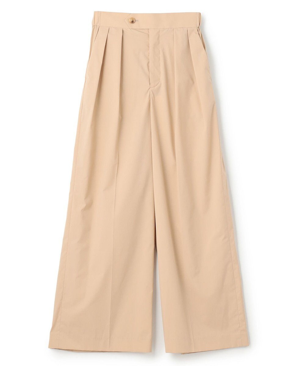 NAVE 【ReNave・セットアップ可/洗える/接触冷感/UVケア】コットンポリブロード パンツ 