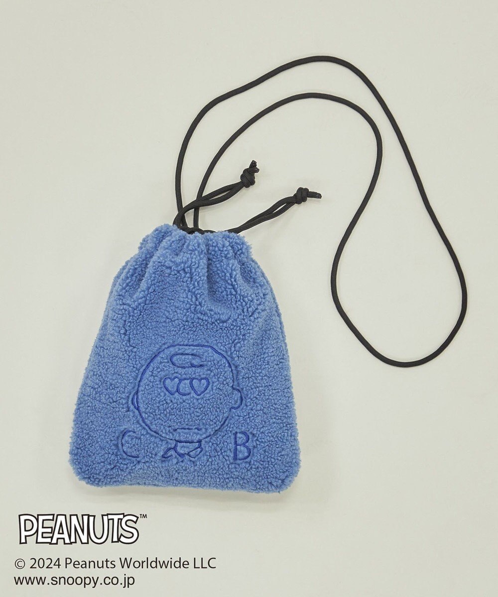 CRAFT STANDARD BOUTIQUE 【PEANUTS】ボア巾着ショルダーバッグ 