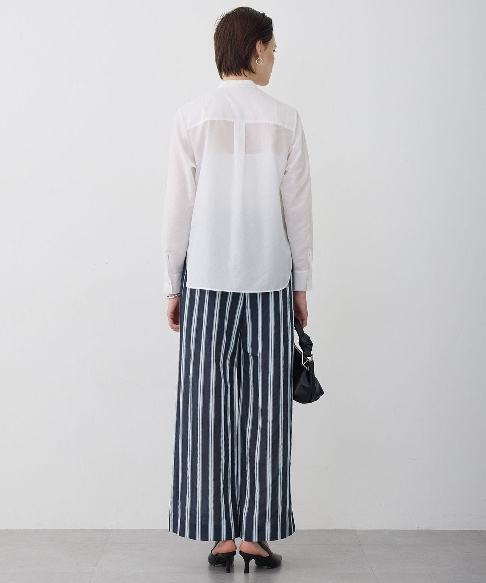 ICB 【2WAY】 セシェシルキーローン ラッフルブラウス 