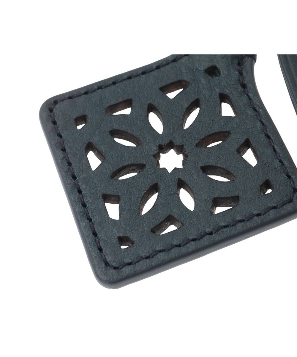 genten アーガイルカットワーク キーリング 