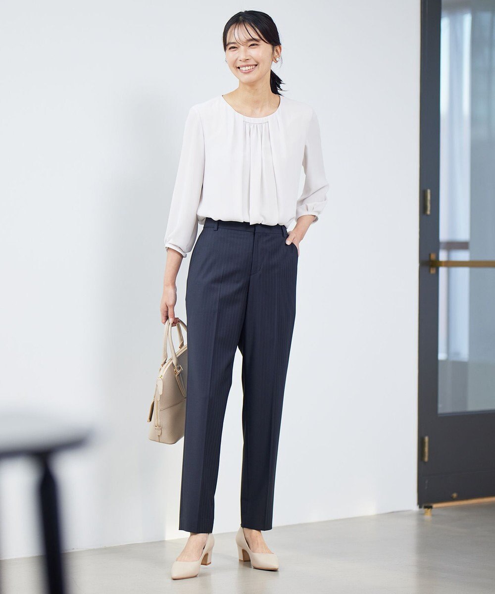 23区 S 【セットアップ対応】ファインネスウール テーパード パンツ 