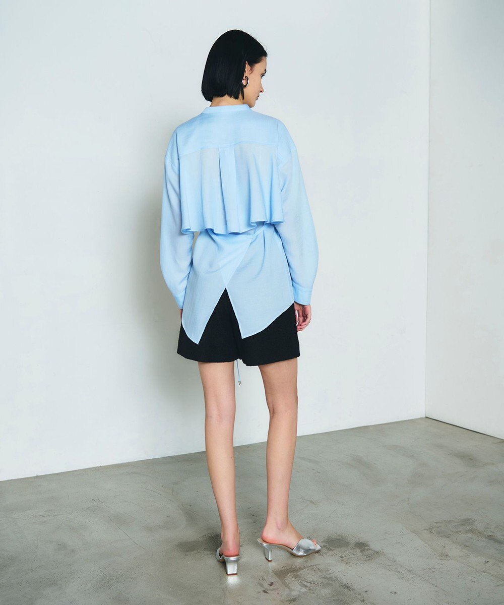 GRACE CONTINENTAL ツイードラップショートパンツ 