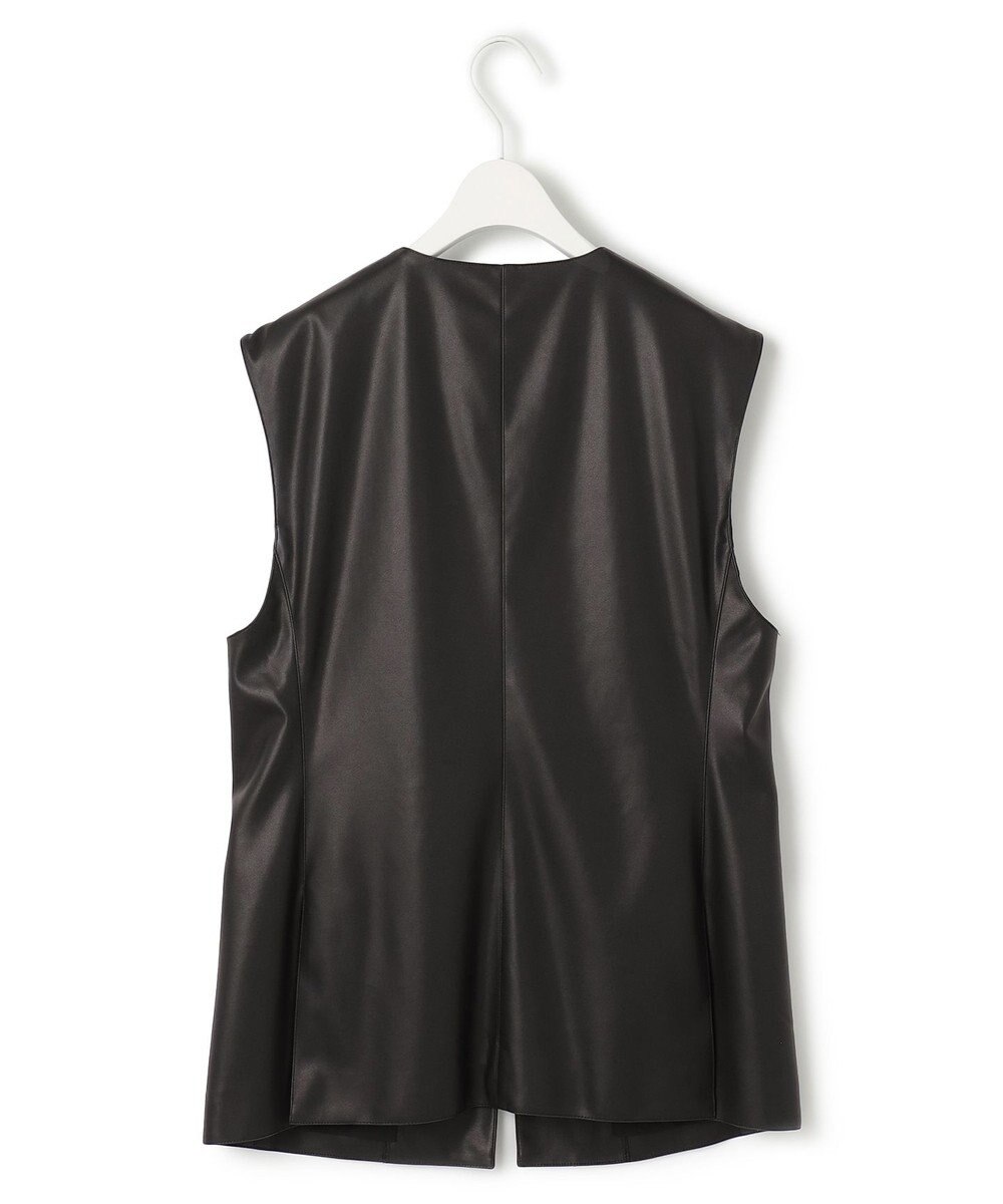 ICB フェイクレザー ベスト 