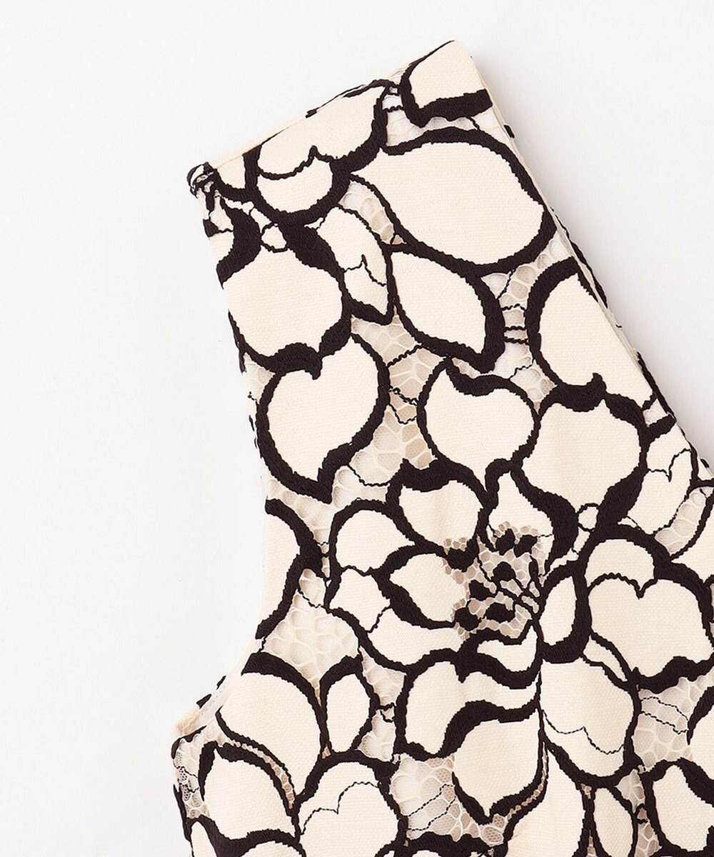 GRACE CONTINENTAL ローズレースドレス 