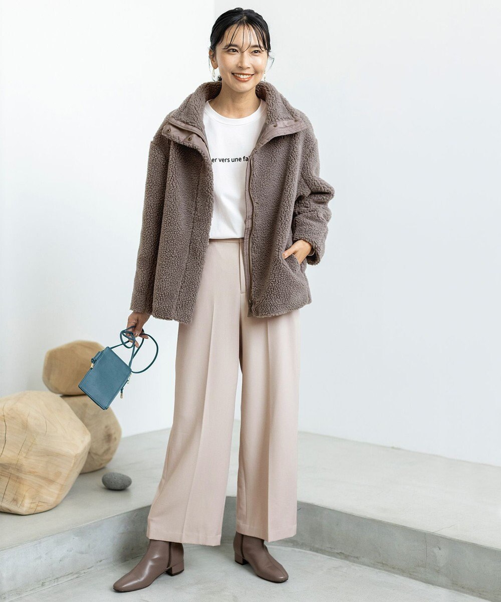 ANY 【LLサイズ有り】ソフトタッチローヒールブーツ 