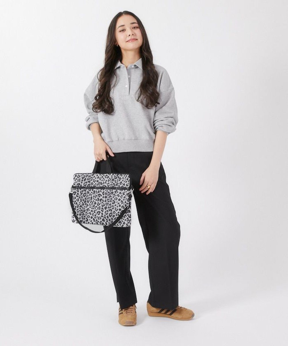 LeSportsac TH LAPTOP CASE 15/ニュートラルレオパード 