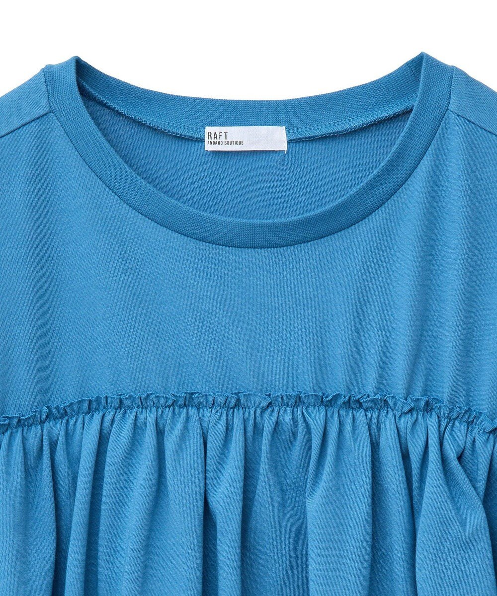 CRAFT STANDARD BOUTIQUE 接触冷感/ドロストフリルカットソープルオーバー 