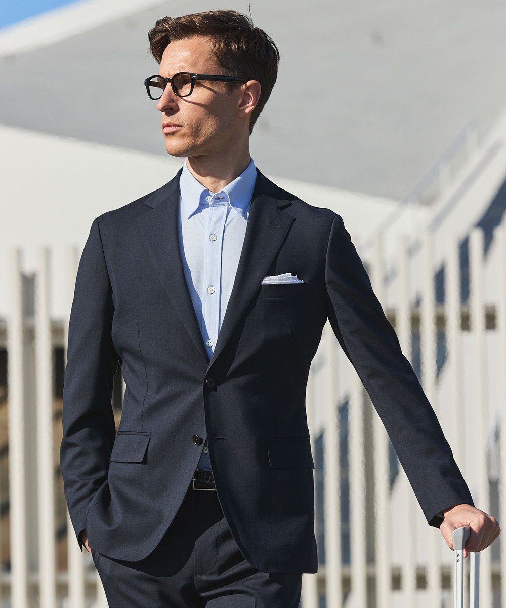 GOTAIRIKU セットアップ対応【ウォッシャブル/シワになりにくい/ストレッチ】ウォッシャブル ウールジャケット(26年モデル) 