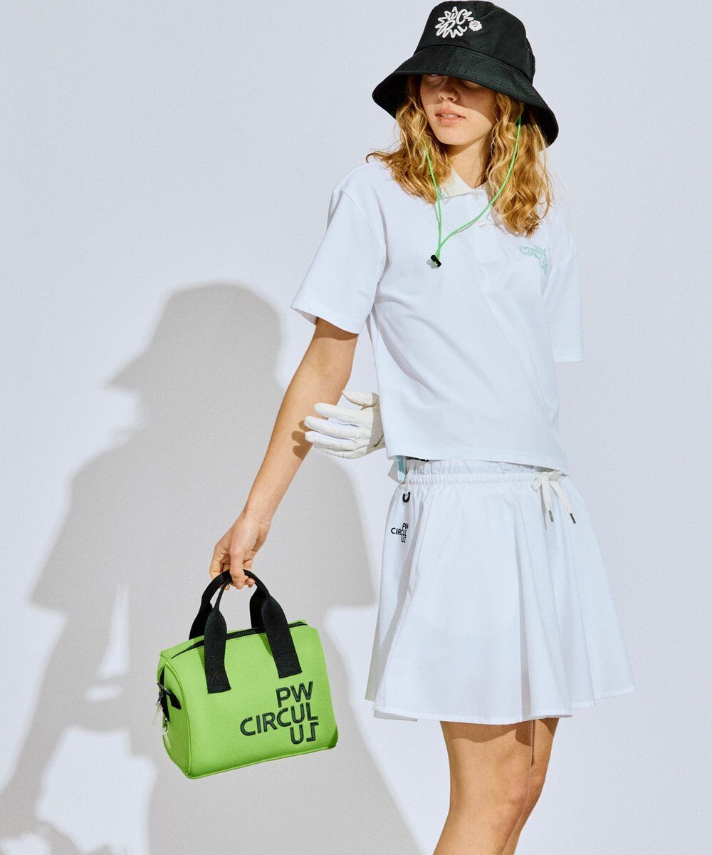 PW CIRCULUS 【UV遮蔽率95.3% UVカット / 速乾 / ストレッチ】【WOMEN】PW NEW ベーシックポロ ゴルフウェア レディース 