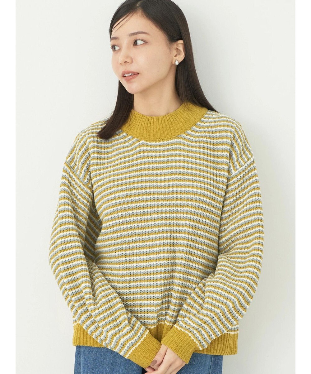 earth music&ecology マットベロアモールプルオーバー 